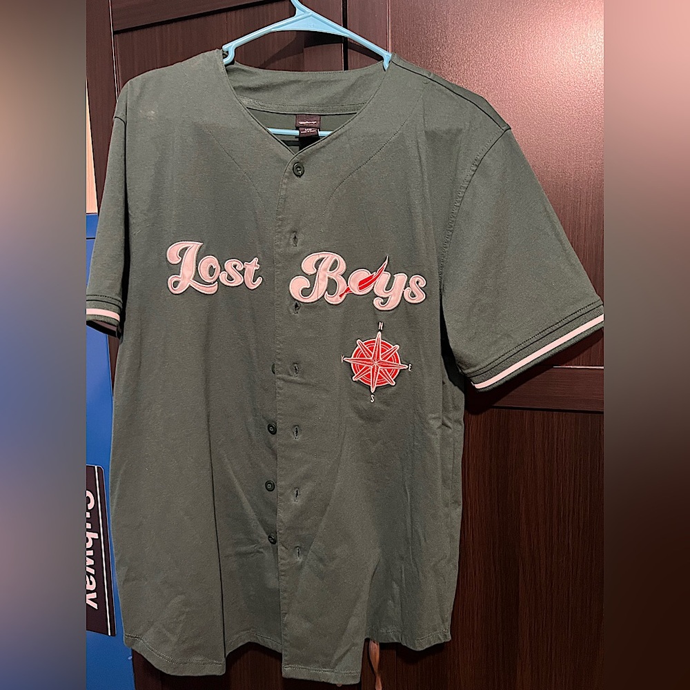 Disney Adult Peter Pan baseball jersey
